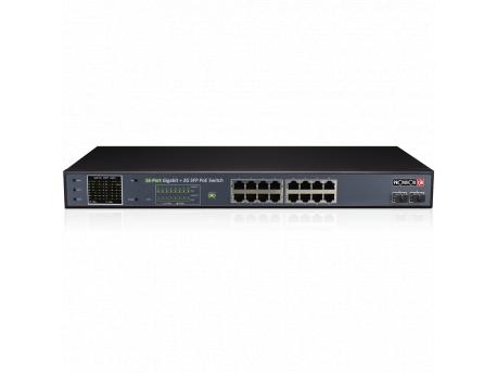 PROVISION POES-16250GCL+2SFP 16-portni Gigabit PoE switch370W