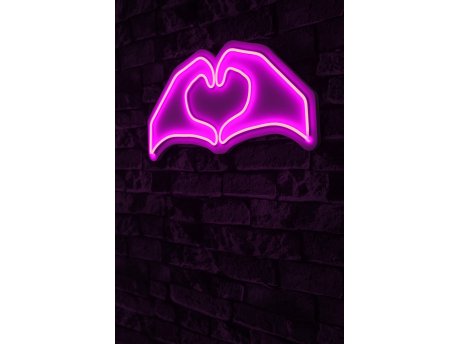 WALLXPERT Dekorativna rasveta Sweetheart Pink