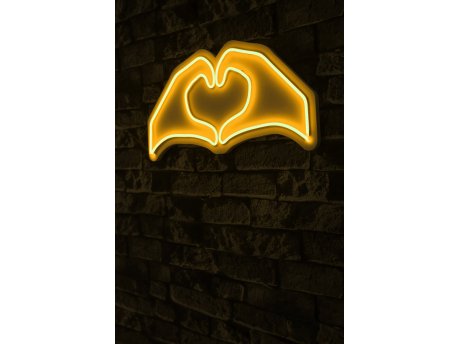 WALLXPERT Dekorativna rasveta Sweetheart Yellow