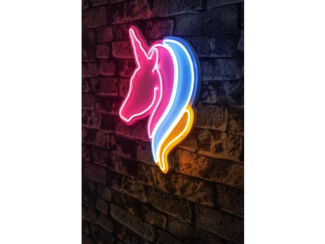 WALLXPERT Dekorativna rasveta Unicorn White Blue Yellow