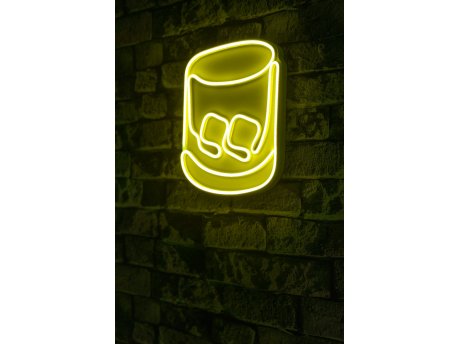 WALLXPERT Dekorativna rasveta Whiskey Old Fashioned Yellow