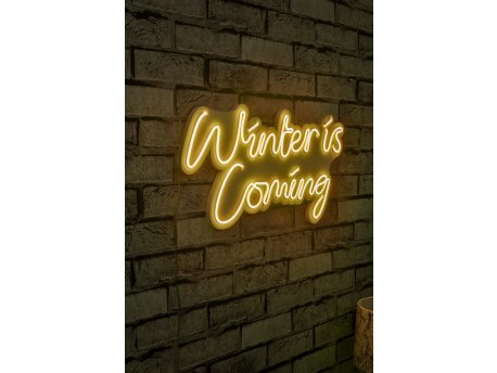 WALLXPERT Dekorativna rasveta Winter is Coming Yellow