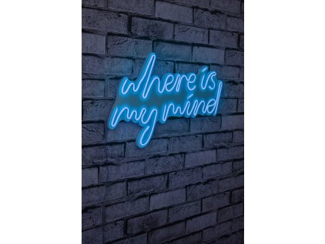 WALLXPERT Dekorativna rasveta Where Is My Mind Blue