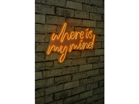 WALLXPERT Dekorativna rasveta Where Is My Mind Yellow