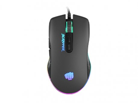 NATEC NFU-1699 FURY SCRAPPER RGB USB gejmerski optički miš crni