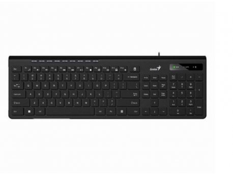 GENIUS Slimstar 230II USB US crna tastatura