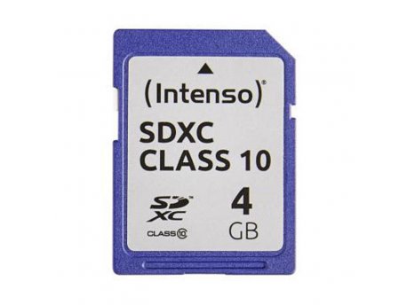 INTENSO 4GB (3411450) memorijska kartica SDHC class10