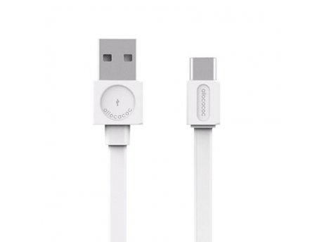 ALLOCACOC 10453WT/USBCBC kabl za punjač USB A (muški) na USB Type C (muški) 1.5m beli