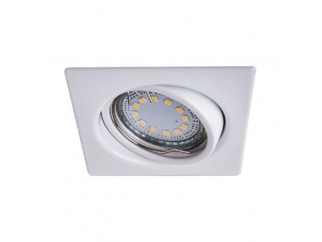 RABALUX Set 3 kvadratne pokretne bele rozetne