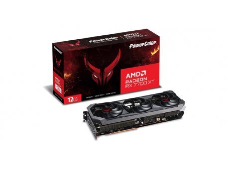 POWER COLOR Red Devil Radeon RX7700XT 12GB GDDR6 192bit RX7700XT 12G-E/OC