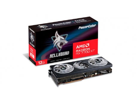 POWER COLOR Hellhound Radeon RX7700XT (RX7700XT 12GB-L/OC) grafička kartica 12GB GDDR6 192bit