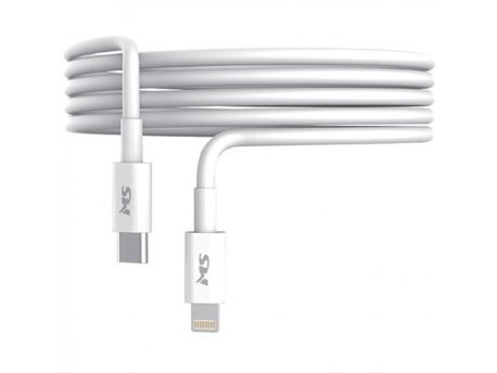 MS (1254209) kabl TIP C (muški) na Lightning (iPhone) 1m beli