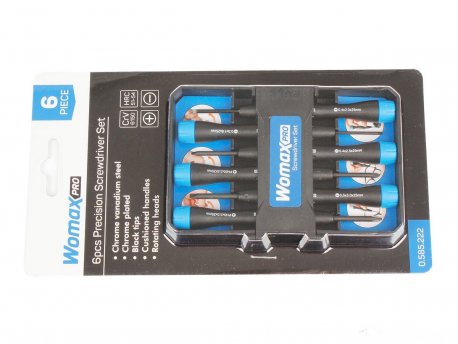 WOMAX PRO Set preciznih odvijača 6 komada 0585222