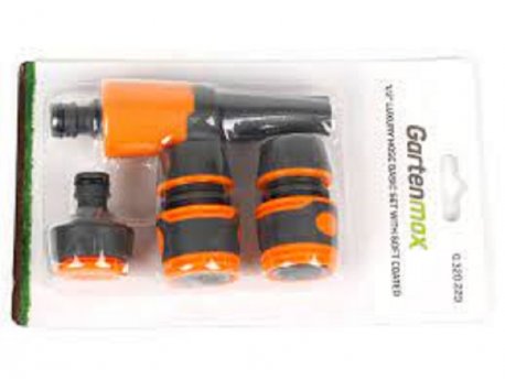 GARTENMAX Pištolj za crevo ravni set 4 komada 0320229