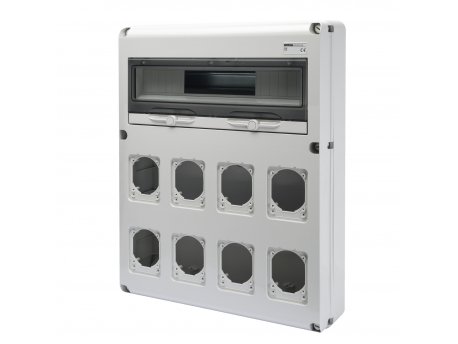 GEWISS Razvodna tabla GW68013N 20M i 8 priključnih polja IP44/67-IP65 bela