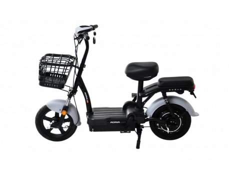 CAPRIOLO Električni bicikl RX20-48 crno-siv (292025-G)