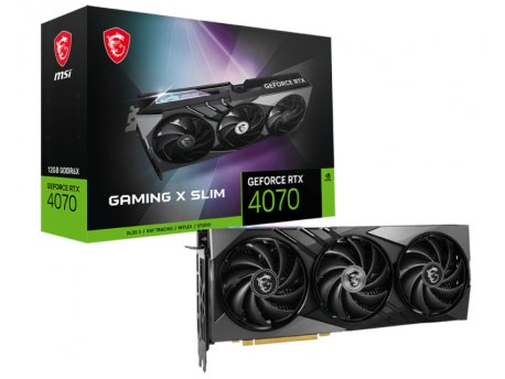 MSI NVidia GeForce RTX 4070 12GB 192bit RTX 4070 GAMING X SLIM 12G grafička karta