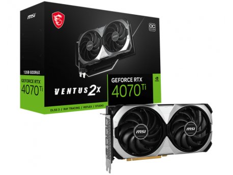 MSI NVidia GeForce RTX 4070 Ti 12GB 192bit RTX 4070 Ti VENTUS 2X 12G OC grafička karta