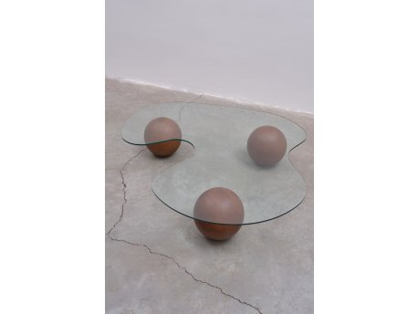 HANAH HOME Pomoćni stočić Trio Amorf Walnut