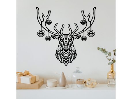 WALLXPERT Zidna dekoracija Christmas Deer