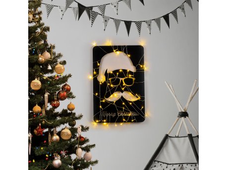 WALLXPERT Zidna dekoracija XMASBLACK 006