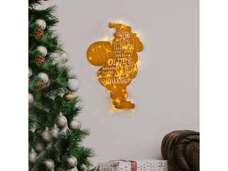 WALLXPERT Zidna dekoracija XMASGOLD 009