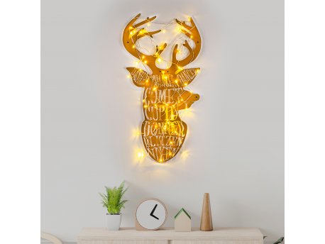 WALLXPERT Zidna dekoracija XMASGOLD 003