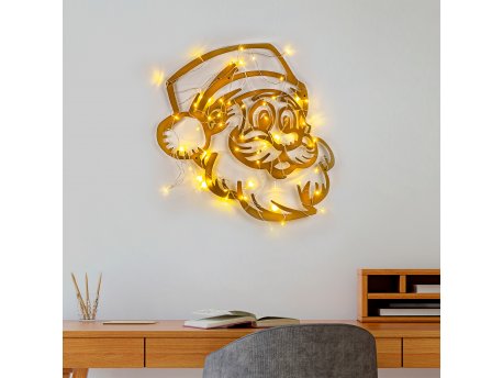 WALLXPERT Zidna dekoracija XMASGOLD 014