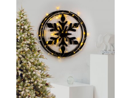 WALLXPERT Zidna dekoracija XMASBLACK 020