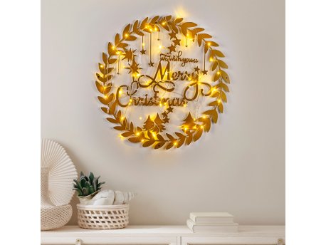 WALLXPERT Zidna dekoracija XMASGOLD 010