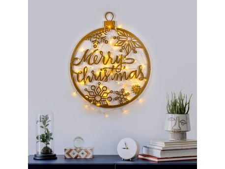 WALLXPERT Zidna dekoracija XMASGOLD 030