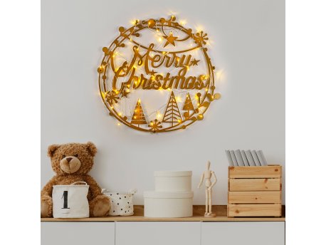 WALLXPERT Zidna dekoracija XMASGOLD 021
