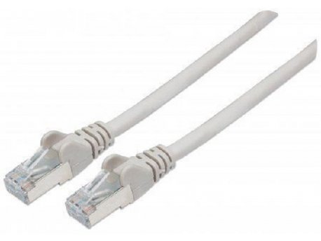 GOOBAY Kabl patch CAT 6A S/FTP mreža, sivi 0.25m