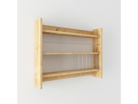 HANAH HOME Kuhinjska polica Kolin Oak