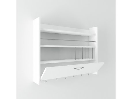 HANAH HOME Kuhinjska polica Knott White