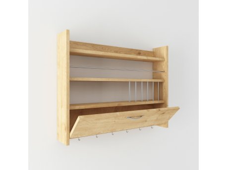 HANAH HOME Kuhinjska polica Knott Oak