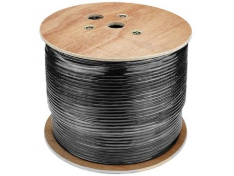 GEMBIRD FPC-6260E-SOL-OUT FTP cat.6 outdoor, solid 23AWG, 0.57mm premium CCA kotur pun presek 305m