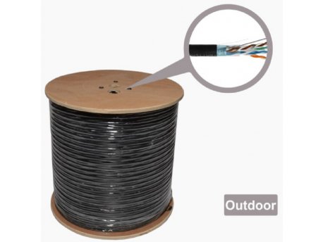 GEMBIRD UPC-5290ME-SOL-OUT UTP cat.5E outdoor+SAJLA, solid 24AWG, premium CCA kotur pun presek 305m