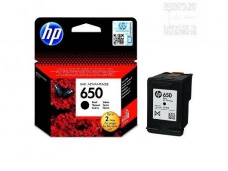 HP No.650 Black Ink Cartridge CZ101AE OUTLET