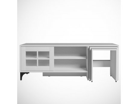 HANAH HOME TV polica Revival Whtite (801CMY3013)