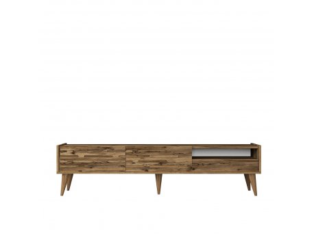 HANAH HOME TV polica Valensiya Walnut (845HCT5352)