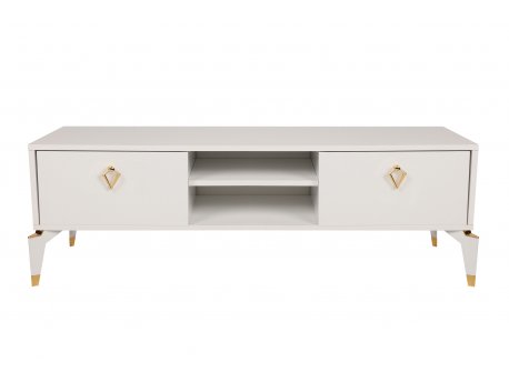 HANAH HOME TV polica Posh White (854KLN3054)