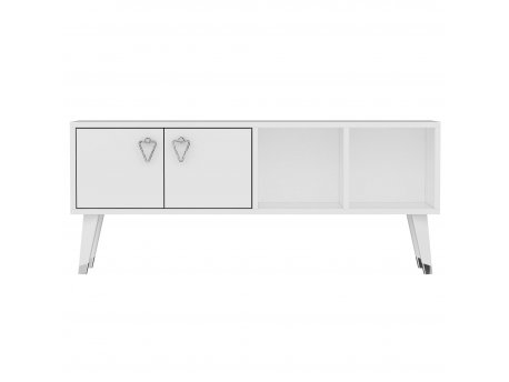 HANAH HOME TV polica Crava White (327ODS1140)