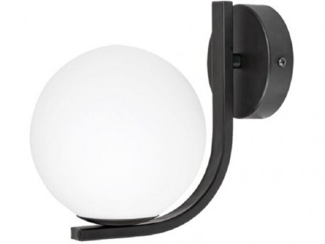 RABALUX Zidna lampa aslan crna 3468
