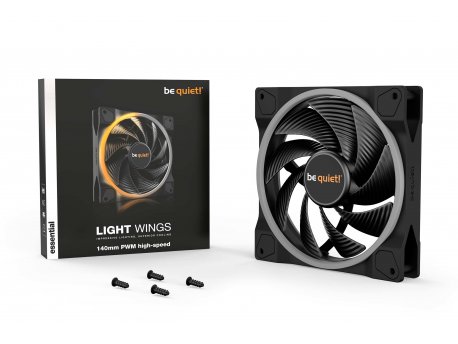 BE QUIET Light Wings 140mm BL075 ventilaotr
