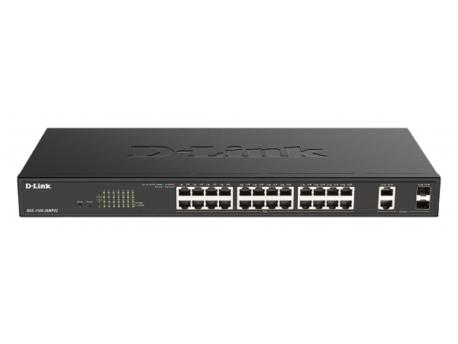 D LINK Smart LAN Switch DGS-1100-26MPV2 24PoEport/2SFP
