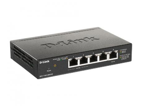 D LINK Smart LANitc Switch DGS-1100-05PDV2 5port PoE