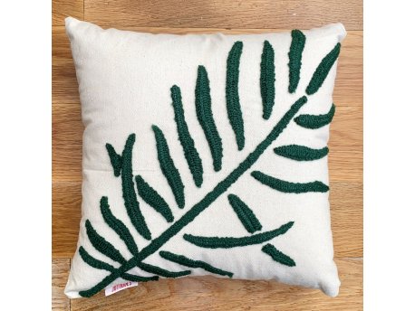 WALLXPERT Jastuk Pinales Organic Woven Punch Pillow With Insert