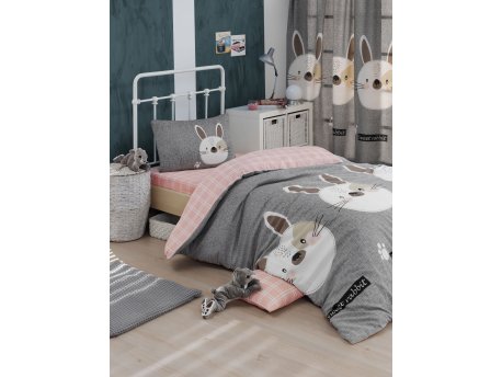 L`ESSENTIEL MAISON Komplet posteljina (160 x 220) Tavsancık Light Brown Grey Pink
