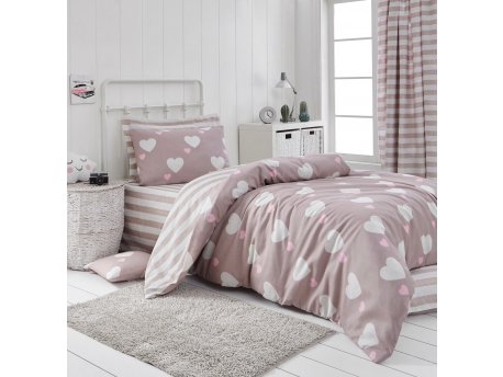 L`ESSENTIEL MAISON Posteljina (135 x 200) Herz Dusty Rose